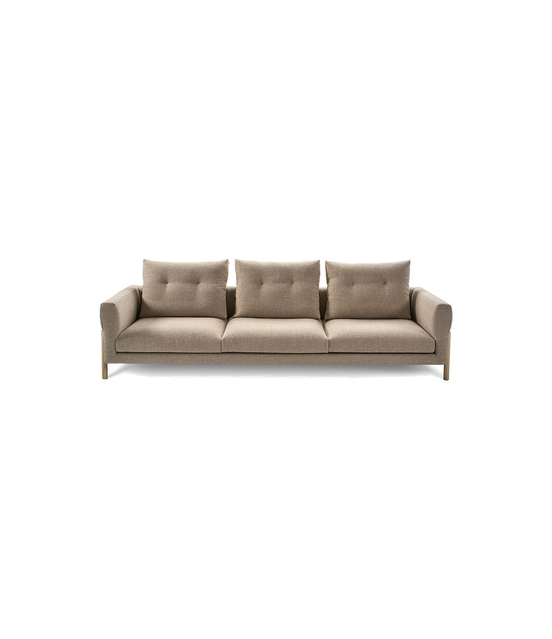 Momic Sofa by Sancal three-seater in taupe – In Dubai by WSPR