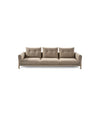 Momic Sofa by Sancal three-seater in taupe – In Dubai by WSPR
