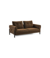 Momic Sofa by Sancal two-seater in brown – In Dubai by WSPR