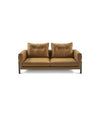 Momic Sofa by Sancal two-seater in tan leather – In Dubai by WSPR