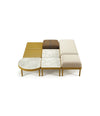 Mosaico Modular System by Sancal as a pouf and table grouping – In Dubai by WSPR