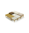 Mosaico Modular System by Sancal as a low platform – In Dubai by WSPR