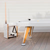 Mou Outdoor Cue Rack by RS Barcelona in Traffic White – view 3 – In Dubai by WSPR