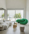 Mousse Modular Sofa by Sancal in white corduroy in a bright living room – In Dubai by WSPR