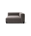Mousse Modular Sofa by Sancal chaise longue in grey – In Dubai by WSPR