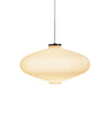 Muna Pendant by Miniforms in White Moon, lit – In Dubai by WSPR