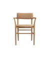 Nama Dining Chair with Armrests by 101 Copenhagen in Nubuck – In Dubai by WSPR