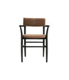 Nama Dining Chair with Armrests by 101 Copenhagen in Coffee Black Oak / Desert – In Dubai by WSPR