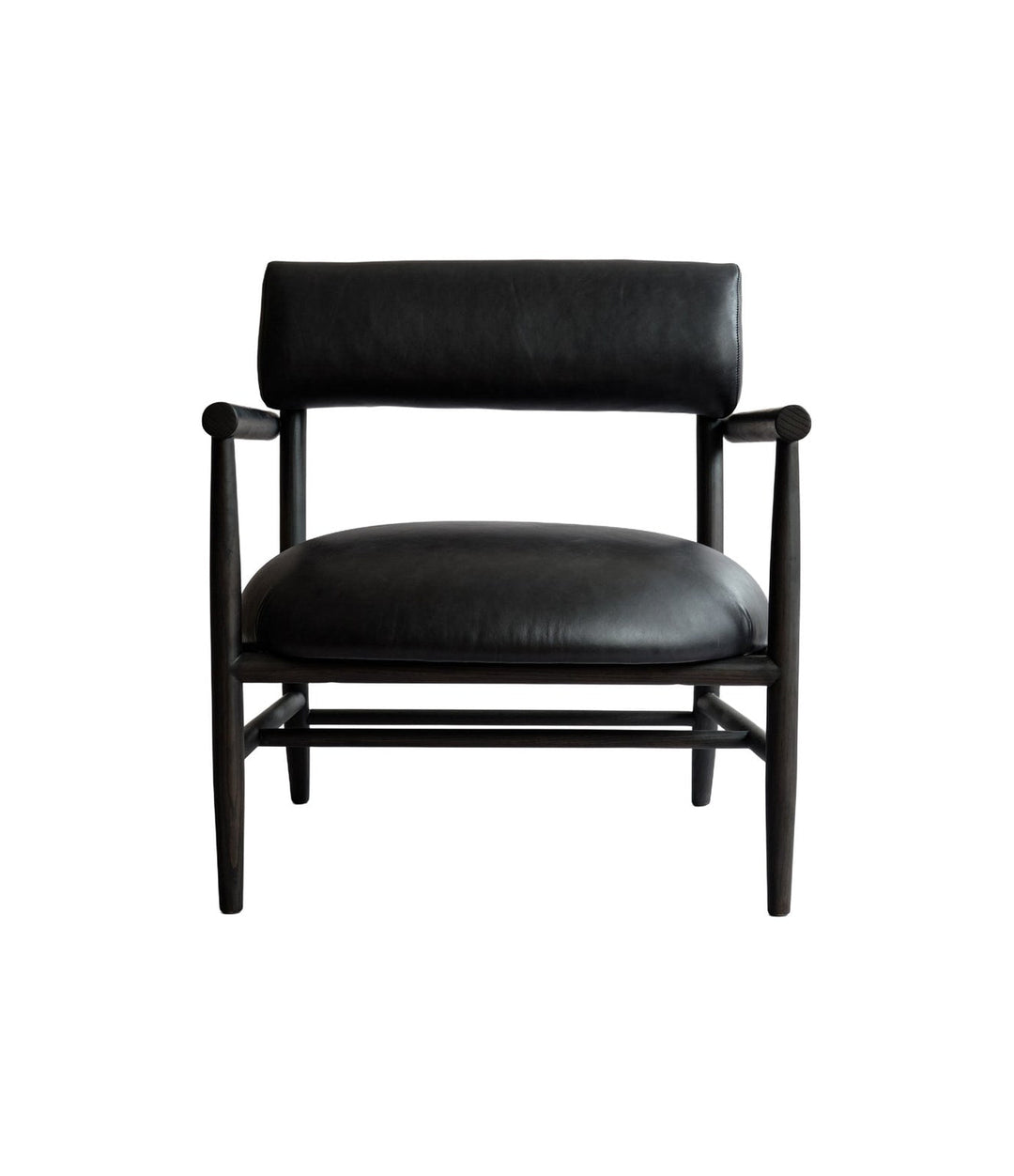 Nama Lounge Chair by 101 Copenhagen in Aniline Leather Black – In Dubai by WSPR
