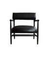 Nama Lounge Chair by 101 Copenhagen in Aniline Leather Black – In Dubai by WSPR