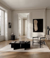 Nama Lounge Chair by 101 Copenhagen in Sand in a styled interior – In Dubai by WSPR