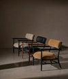 Nama Lounge Chair by 101 Copenhagen in Sand in a styled interior, view 2 – In Dubai by WSPR