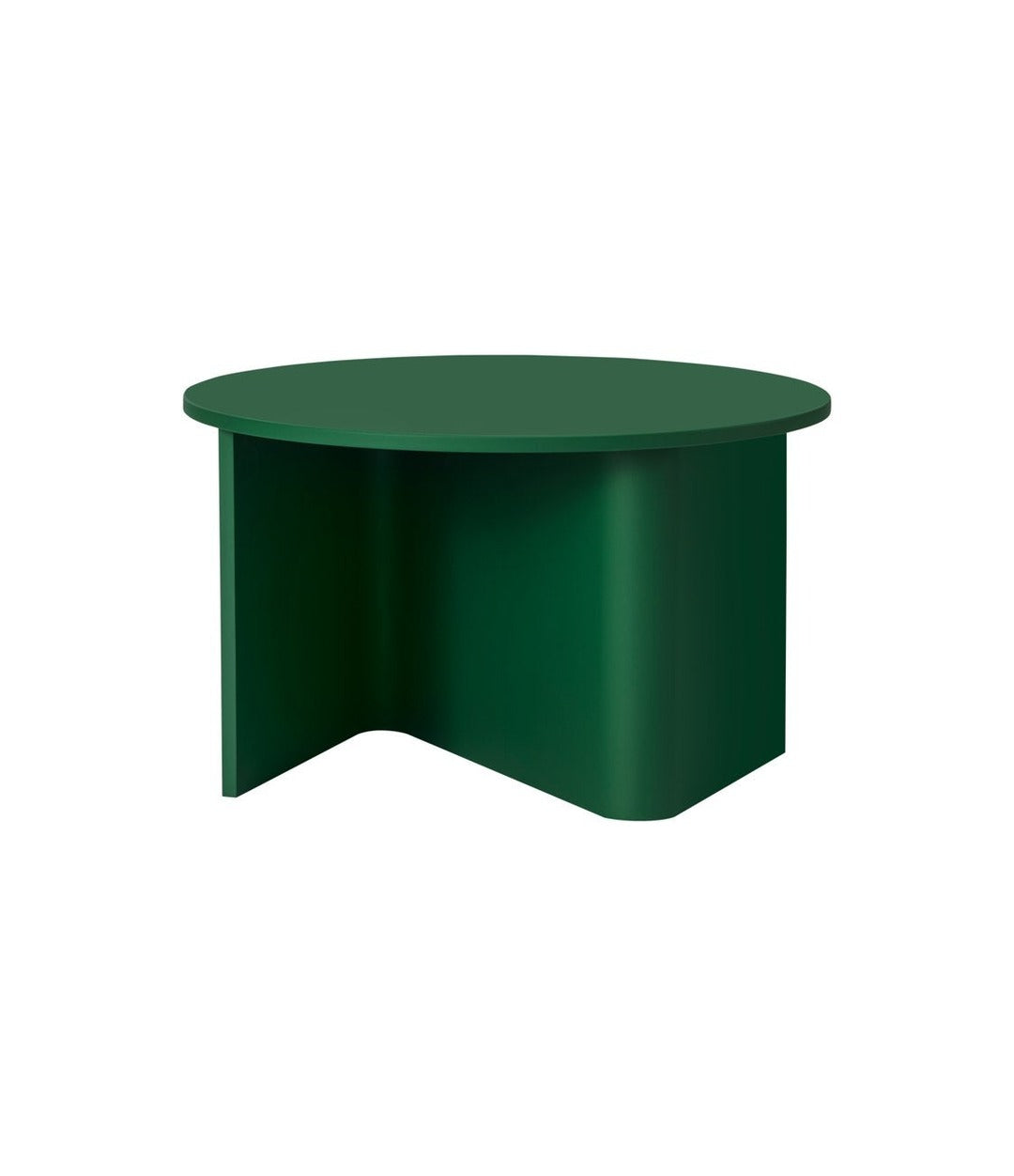 Nami coffee table by Miniforms in green Lacquered finish, Ø76 x 45 cm – In Dubai by WSPR