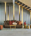 Nap Sofa Bed by Sancal in brown in a loft – In Dubai by WSPR