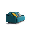 Nap Sofa Bed by Sancal in teal, three-quarter view – In Dubai by WSPR