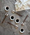 Native Chopstick Holders by 101 Copenhagen in Birch in a styled interior – In Dubai by WSPR