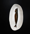 Native Oval Tray, Big by 101 Copenhagen in Birch in a styled interior, view 3 – In Dubai by WSPR