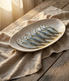 Native Oval Tray, Medio by 101 Copenhagen in Birch in a styled interior – In Dubai by WSPR