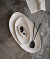 Native Oval Tray Set by 101 Copenhagen in Birch in a styled interior – In Dubai by WSPR