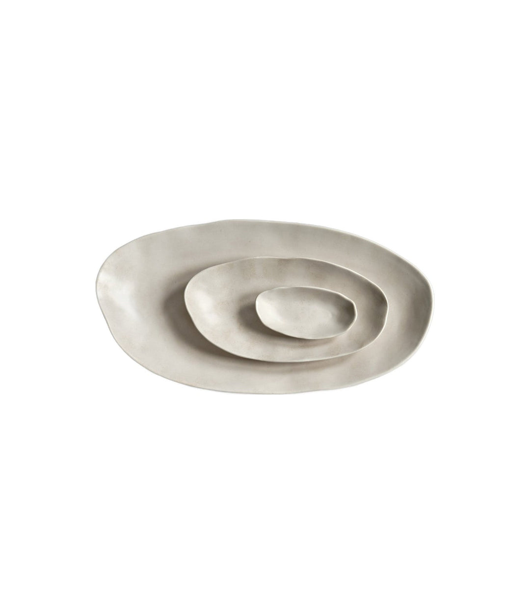 Native Oval Tray Set by 101 Copenhagen in Birch, view 3 – In Dubai by WSPR