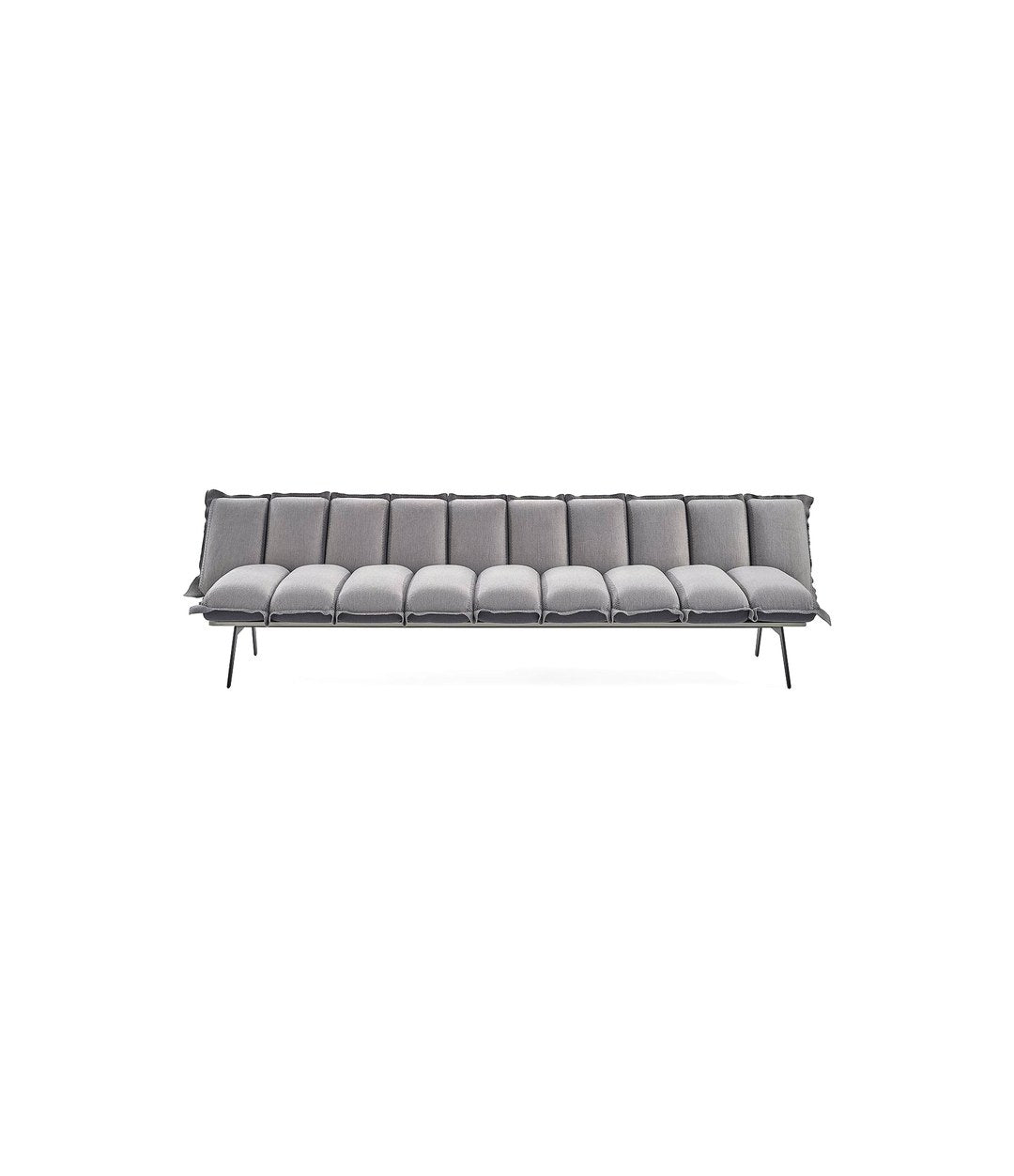 Next Stop Modular Bench by Sancal backrest module in grey – In Dubai by WSPR
