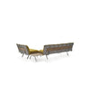 Next Stop Sofa by Sancal two sofas back to back with a shared table – In Dubai by WSPR