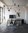 Ni Vase, Mini by 101 Copenhagen in Coffee in a styled interior – In Dubai by WSPR