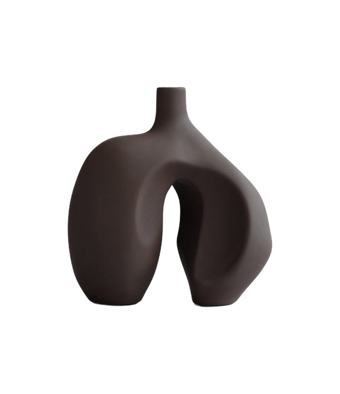 Ni Vase, Mini by 101 Copenhagen in Chocolate Brown – In Dubai by WSPR