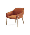 Nido Small Armchair by Sancal in orange on ash legs – In Dubai by WSPR