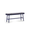 Nudo Bench by Sancal in navy with a grey cushion – In Dubai by WSPR