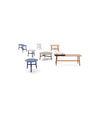 Nudo Bench by Sancal with Nudo tables in several colours – In Dubai by WSPR