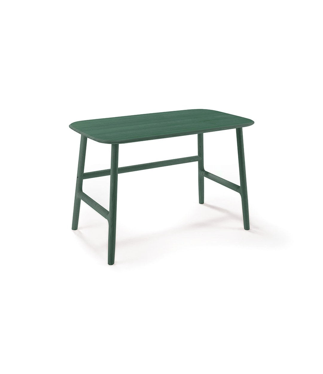Nudo Desk by Sancal in green, three-quarter view – In Dubai by WSPR