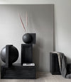 Offset Vase, Big by 101 Copenhagen in Coffee in a styled interior, view 2 – In Dubai by WSPR