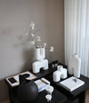 Offset Vase, Mini by 101 Copenhagen in Coffee in a styled interior – In Dubai by WSPR