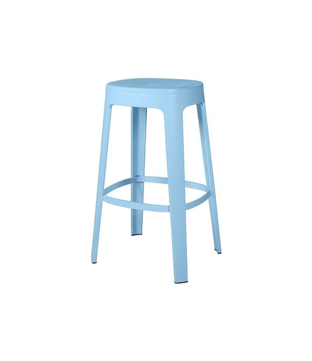 Ombra Bar Stool by RS Barcelona in Cool Blue, No Backrest – In Dubai by WSPR