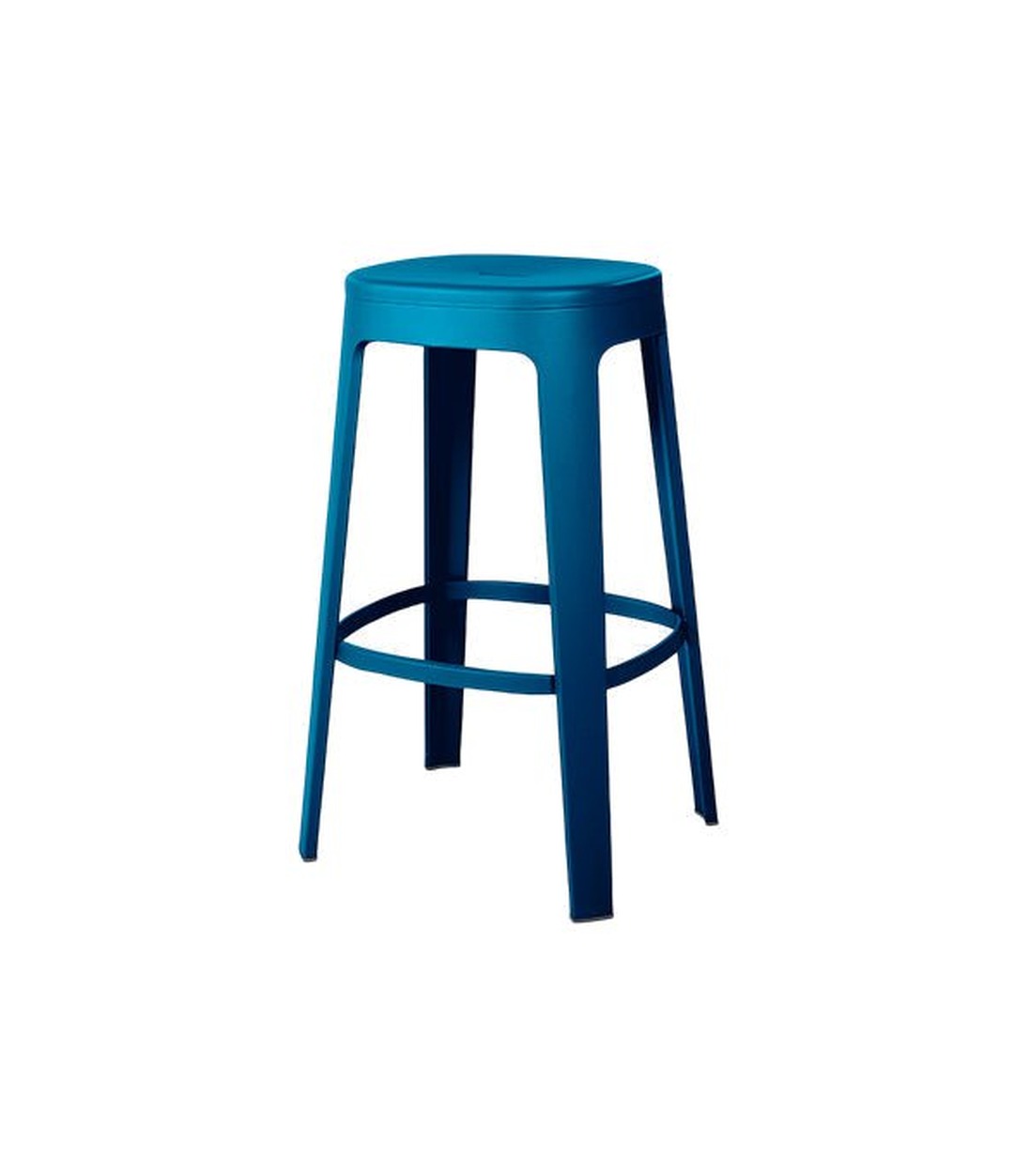 Ombra Bar Stool by RS Barcelona in Green Blue, No Backrest – In Dubai by WSPR