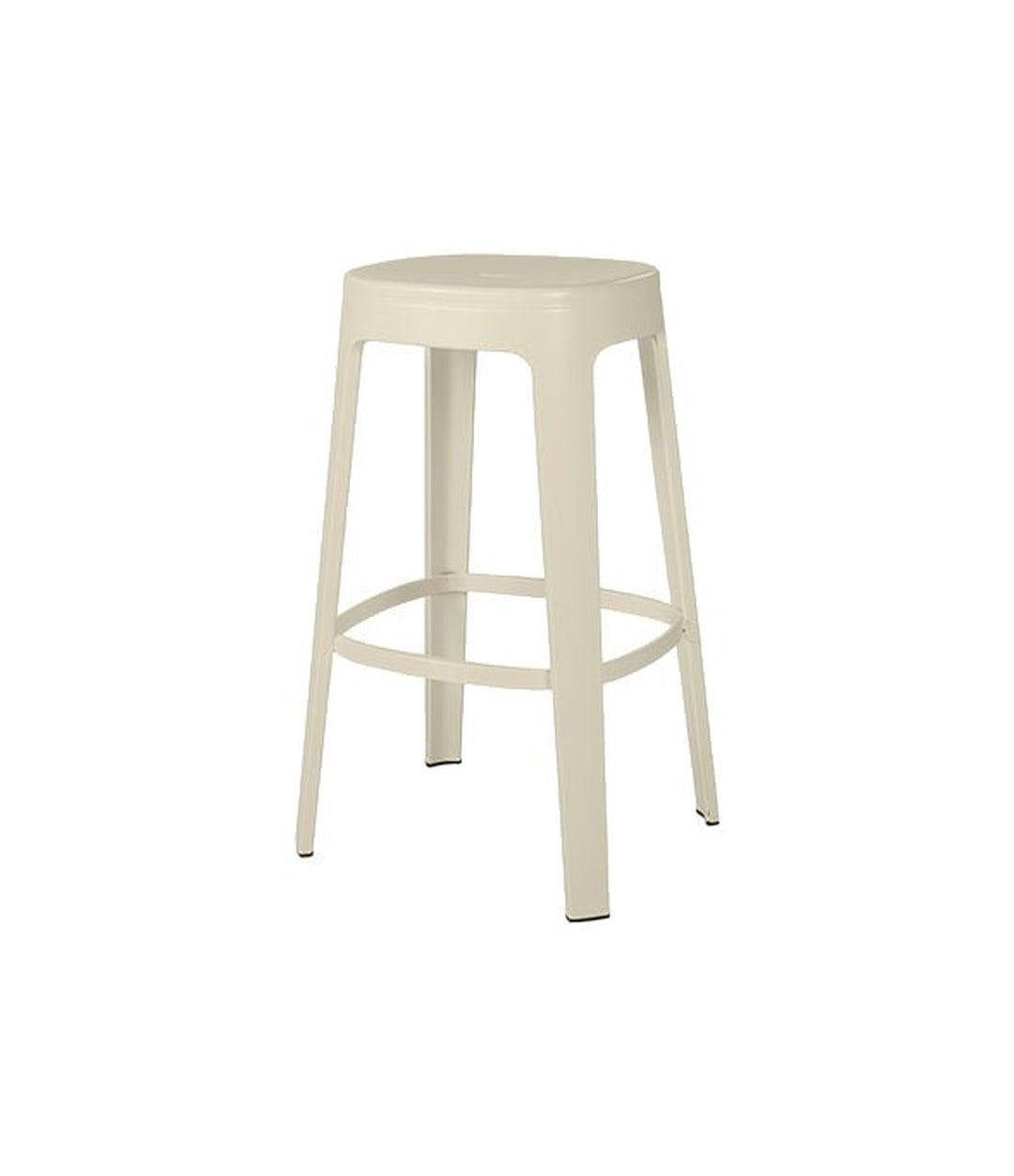 Ombra Bar Stool by RS Barcelona in Silk Grey, No Backrest – In Dubai by WSPR