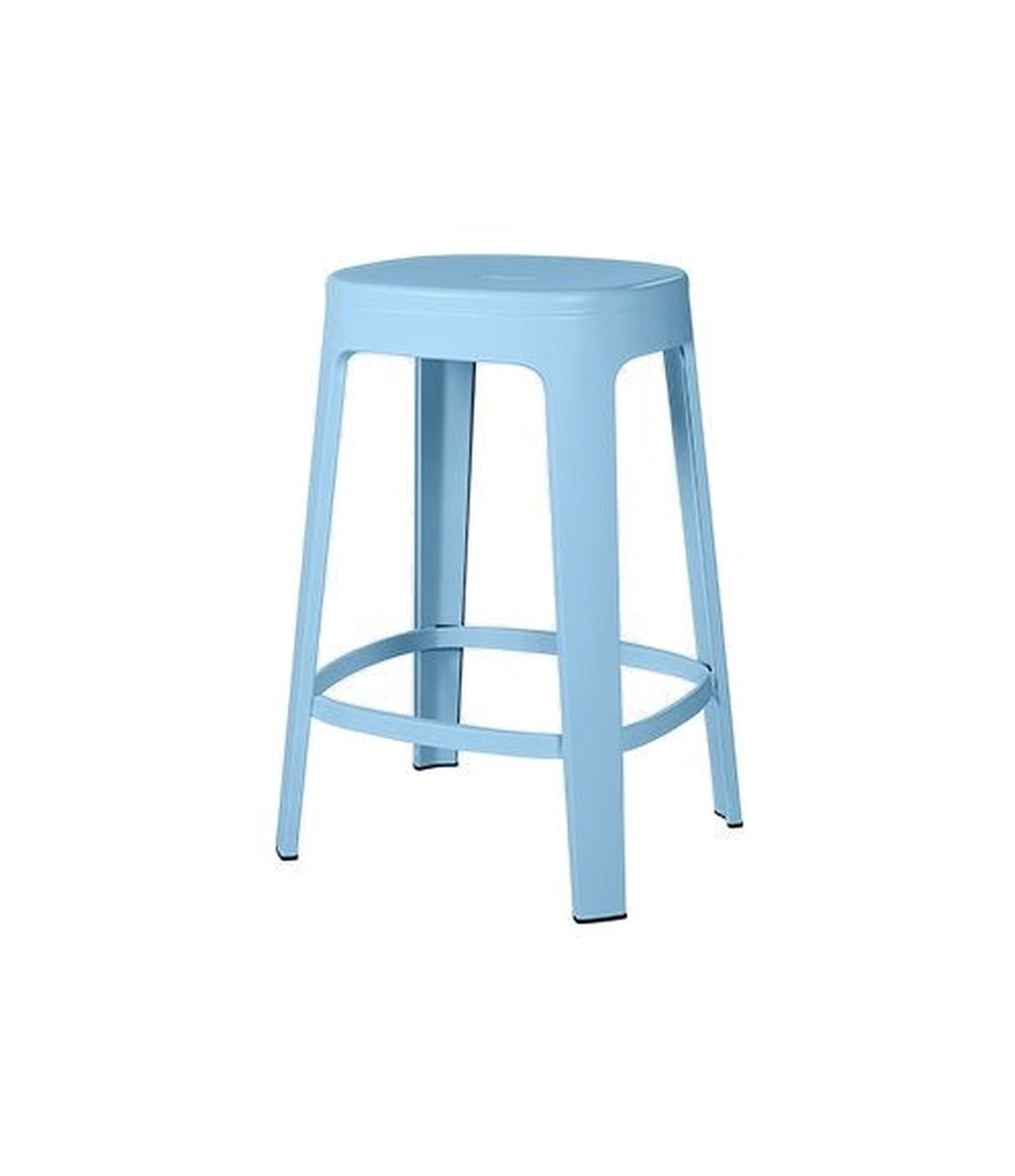 Ombra Counter Stool by RS Barcelona in Cool Blue, No backrest – In Dubai by WSPR