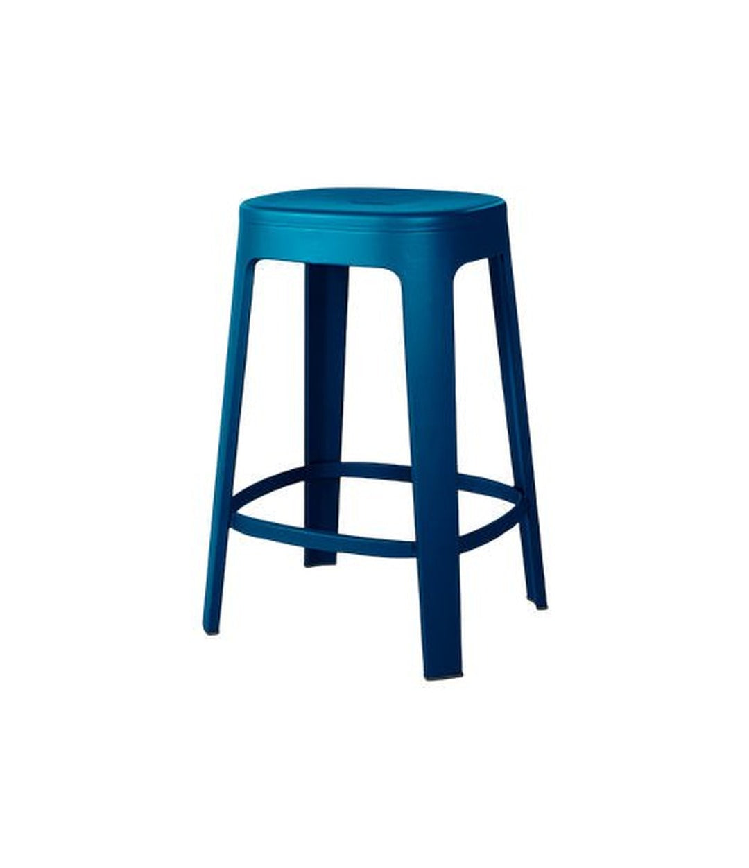 Ombra Counter Stool by RS Barcelona in Green Blue, No backrest – In Dubai by WSPR