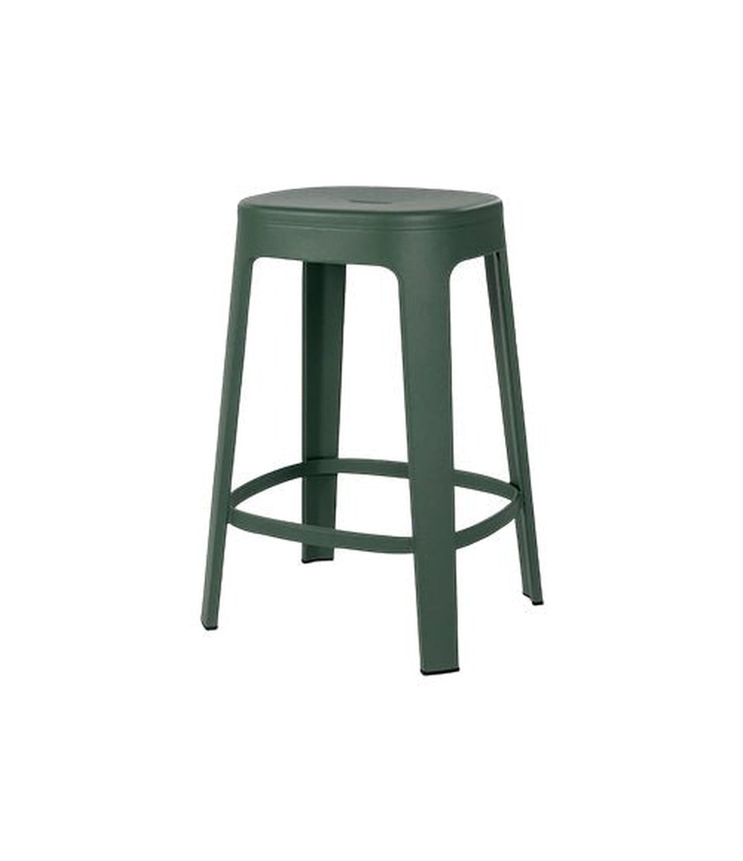 Ombra Counter Stool by RS Barcelona in Nordic Green, No backrest – In Dubai by WSPR