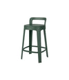 Ombra Counter Stool by RS Barcelona in Nordic Green, With backrest back view – In Dubai by WSPR