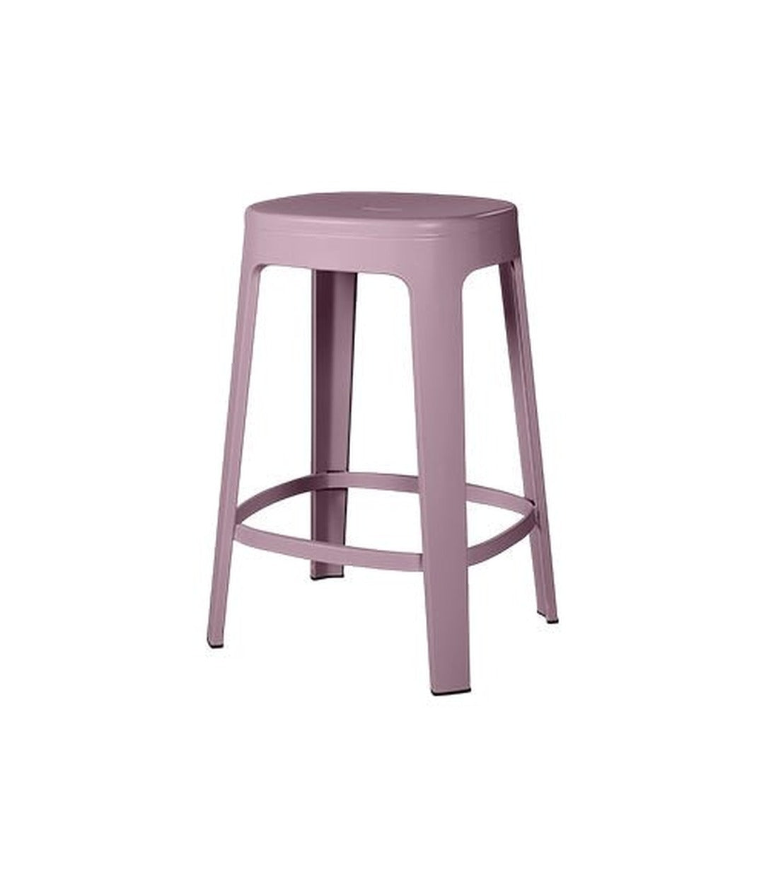 Ombra Counter Stool by RS Barcelona in Pastel Violet, No backrest – In Dubai by WSPR