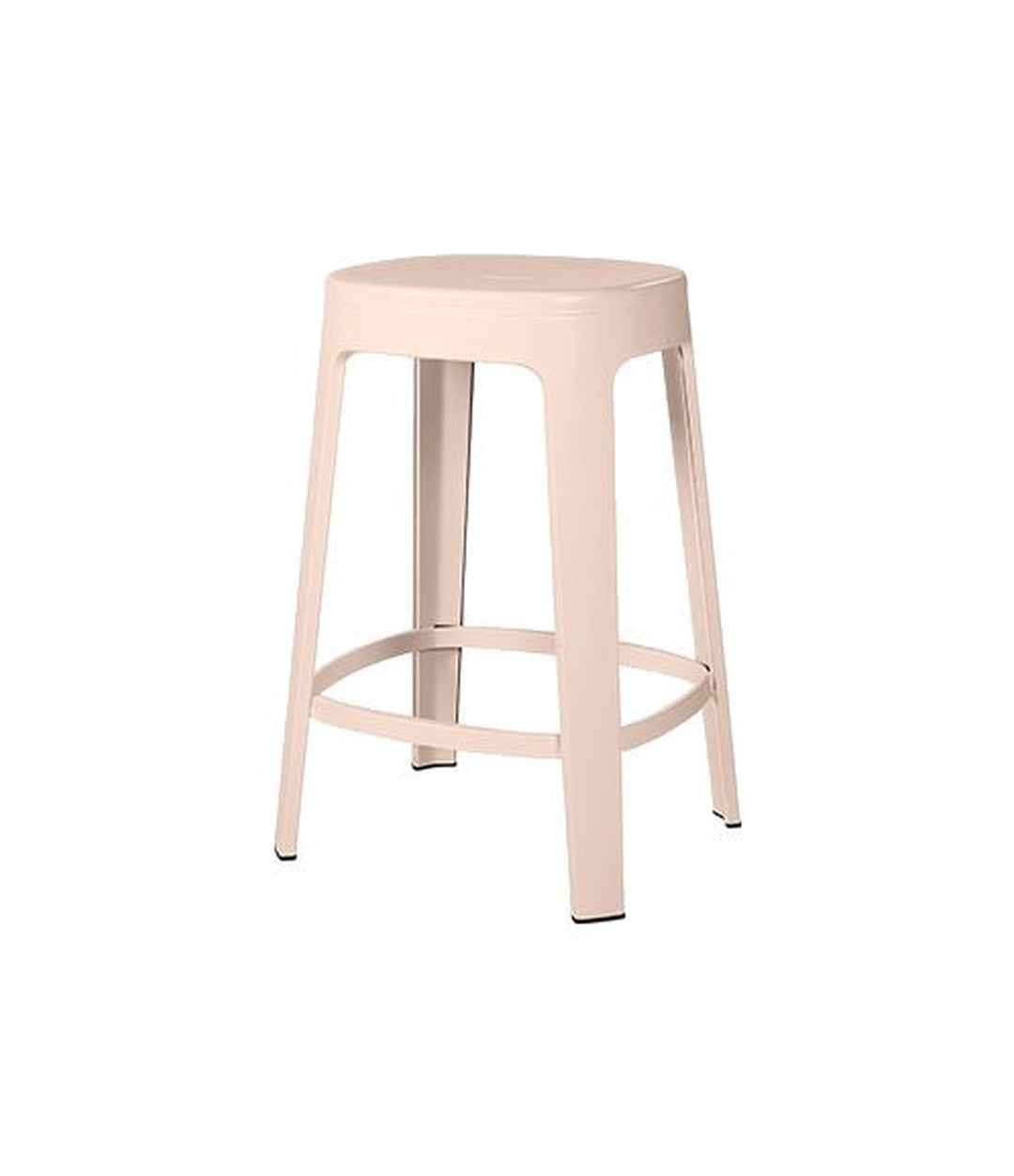 Ombra Counter Stool by RS Barcelona in Peach Rose, No backrest – In Dubai by WSPR