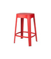 Ombra Counter Stool by RS Barcelona in Traffic Red, No backrest – In Dubai by WSPR