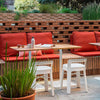 Ombra Low Stool by RS Barcelona in a styled interior – In Dubai by WSPR
