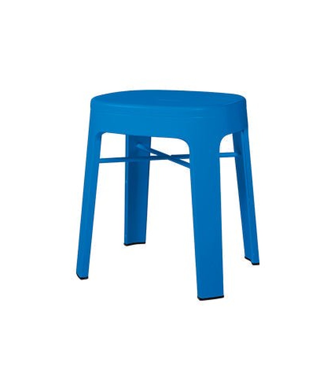 Ombra Low Stool by RS Barcelona in Sky Blue, No backrest – In Dubai by WSPR