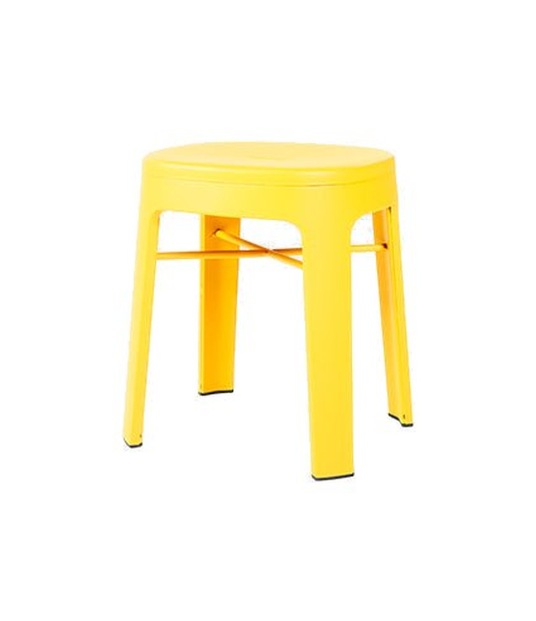 Ombra Low Stool by RS Barcelona in Sulfur Yellow, No backrest – In Dubai by WSPR