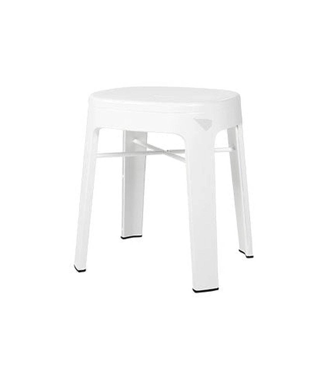 Ombra Low Stool by RS Barcelona in Traffic White, No backrest – In Dubai by WSPR