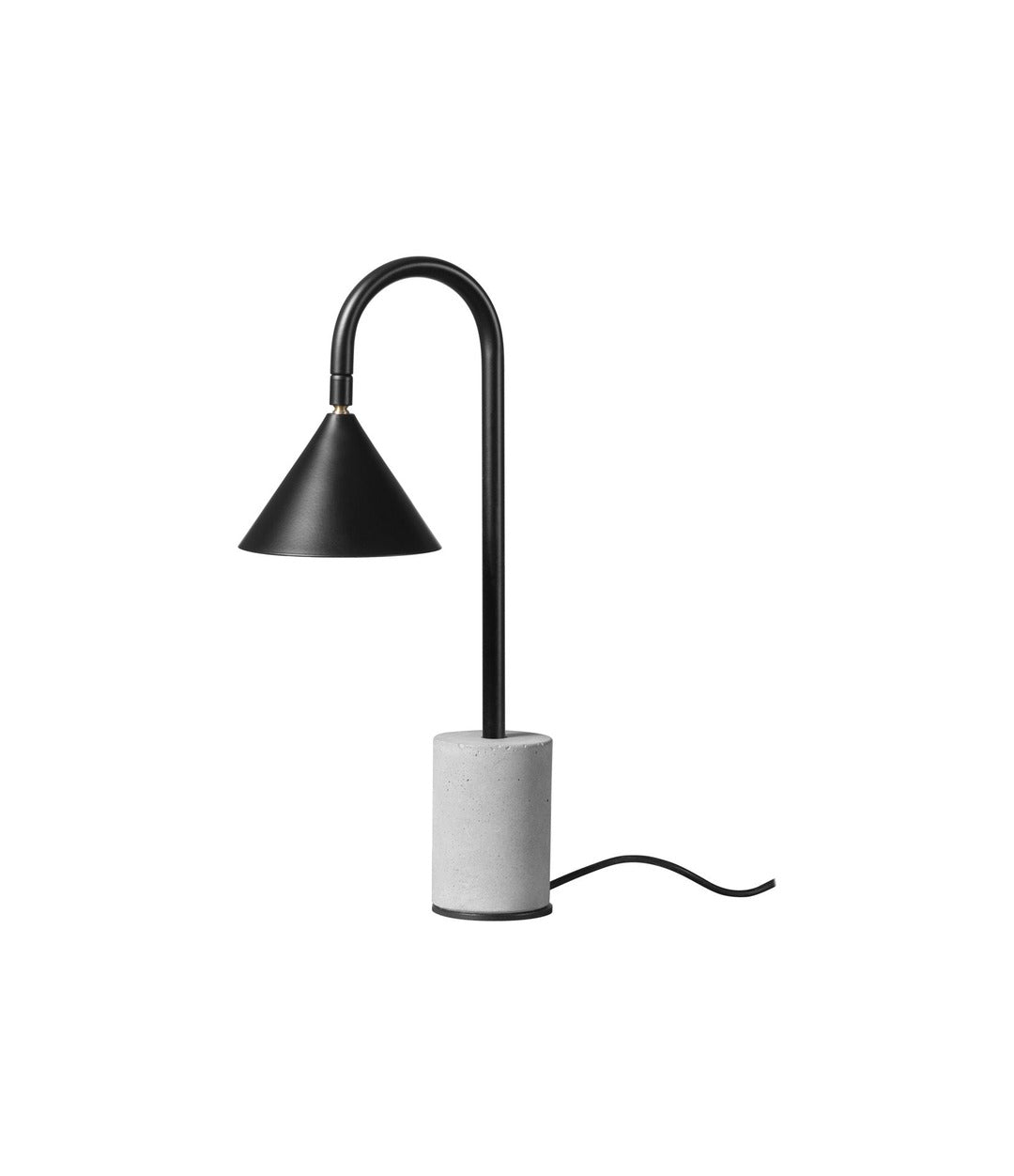 Ozz Desk Lamp by Miniforms in black with marble base – In Dubai by WSPR