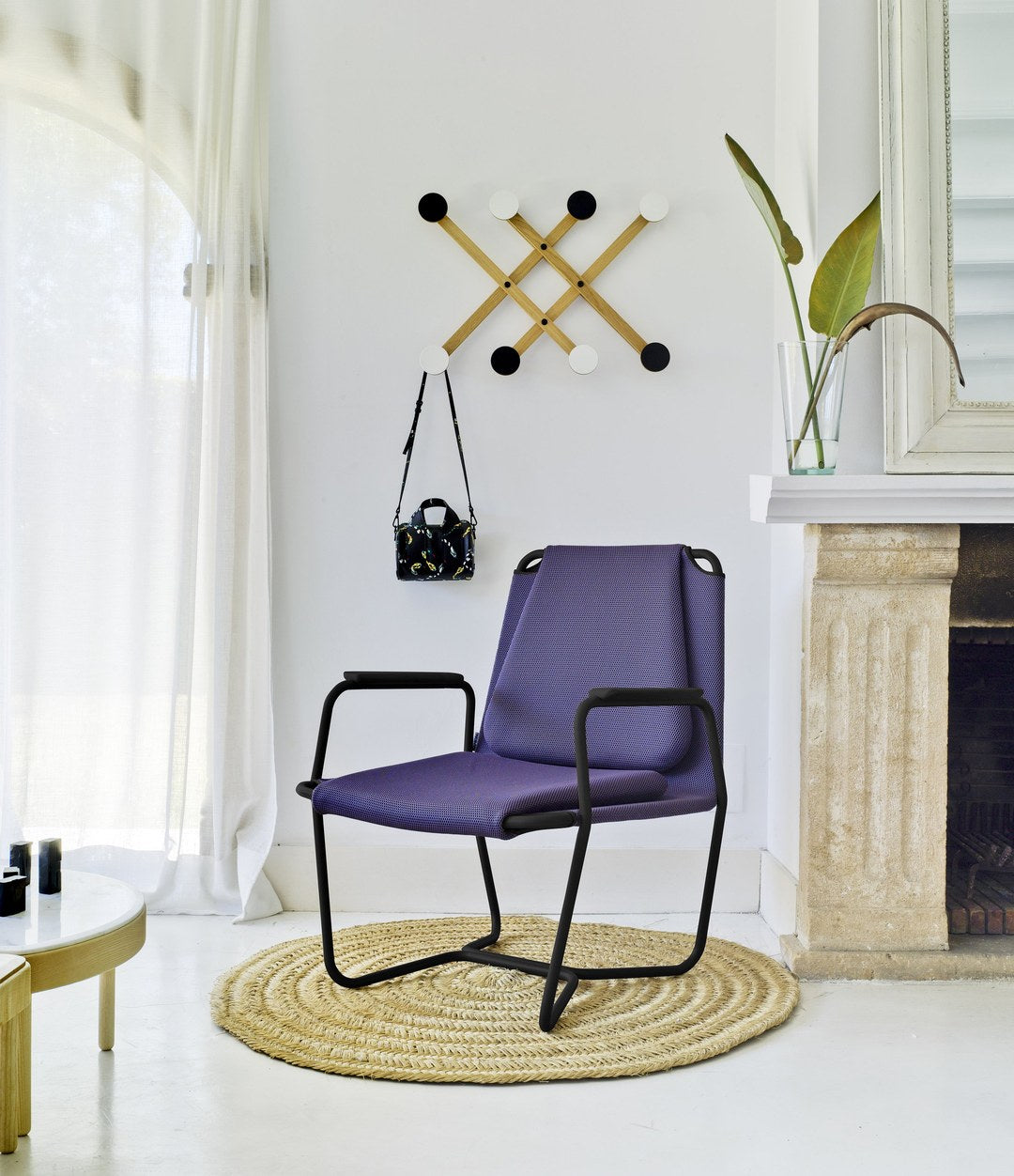 Pauli Wall Rack by Sancal styled in a living room – In Dubai by WSPR